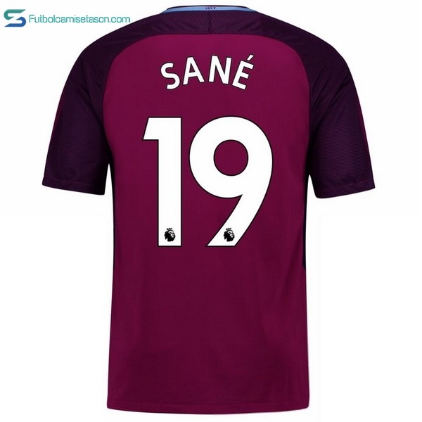 Camiseta Manchester City 2ª Sane 2017/18